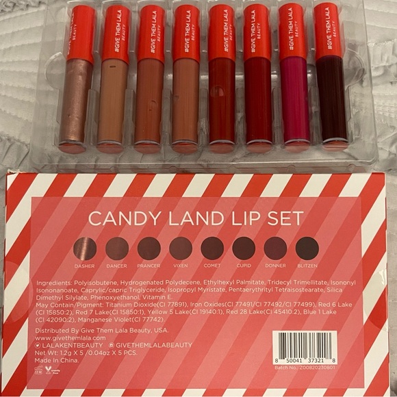 Give Them Lala Beauty Candy Land Lip Set - Picture 2 of 4